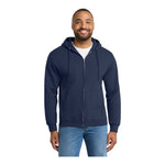 Port & Company PC90ZH Essential Fleece Full-Zip Hooded Sweatshirt