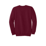 Port & Company PC90 Essential Fleece Crewneck Sweatshirt - Cardinal