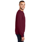 Port & Company PC90 Essential Fleece Crewneck Sweatshirt - Cardinal