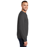 Port & Company PC90 Essential Fleece Crewneck Sweatshirt - Charcoal