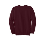 Port & Company PC90 Essential Fleece Crewneck Sweatshirt - Maroon