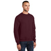 Port & Company PC90 Essential Fleece Crewneck Sweatshirt - Maroon