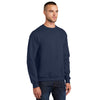 Port & Company PC90 Essential Fleece Crewneck Sweatshirt - Navy