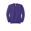 Port & Company PC90 Essential Fleece Crewneck Sweatshirt - Purple