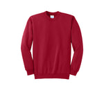 Port & Company PC90 Essential Fleece Crewneck Sweatshirt - Red