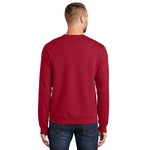 Port & Company PC90 Essential Fleece Crewneck Sweatshirt - Red