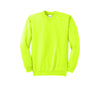 Port & Company PC90 Essential Fleece Crewneck Sweatshirt - Safety Green