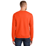 Port & Company PC90 Essential Fleece Crewneck Sweatshirt - Safety Orange