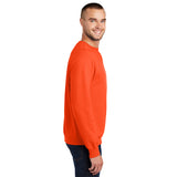 Port & Company PC90 Essential Fleece Crewneck Sweatshirt - Safety Orange