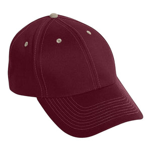 Cobra PCV-S 6 Panel Contrast Stitching Brushed Cotton Sandwich Hat - 