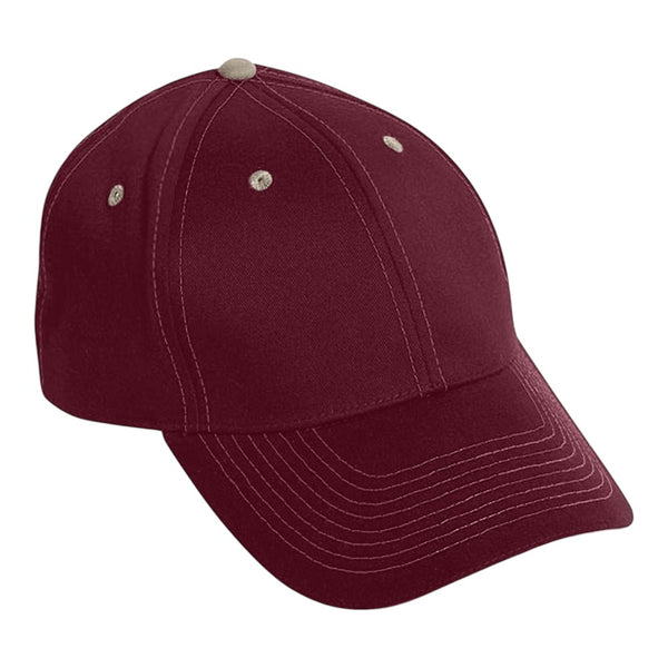 Cobra PCV-S 6 Panel Contrast Stitching Brushed Cotton Sandwich Hat