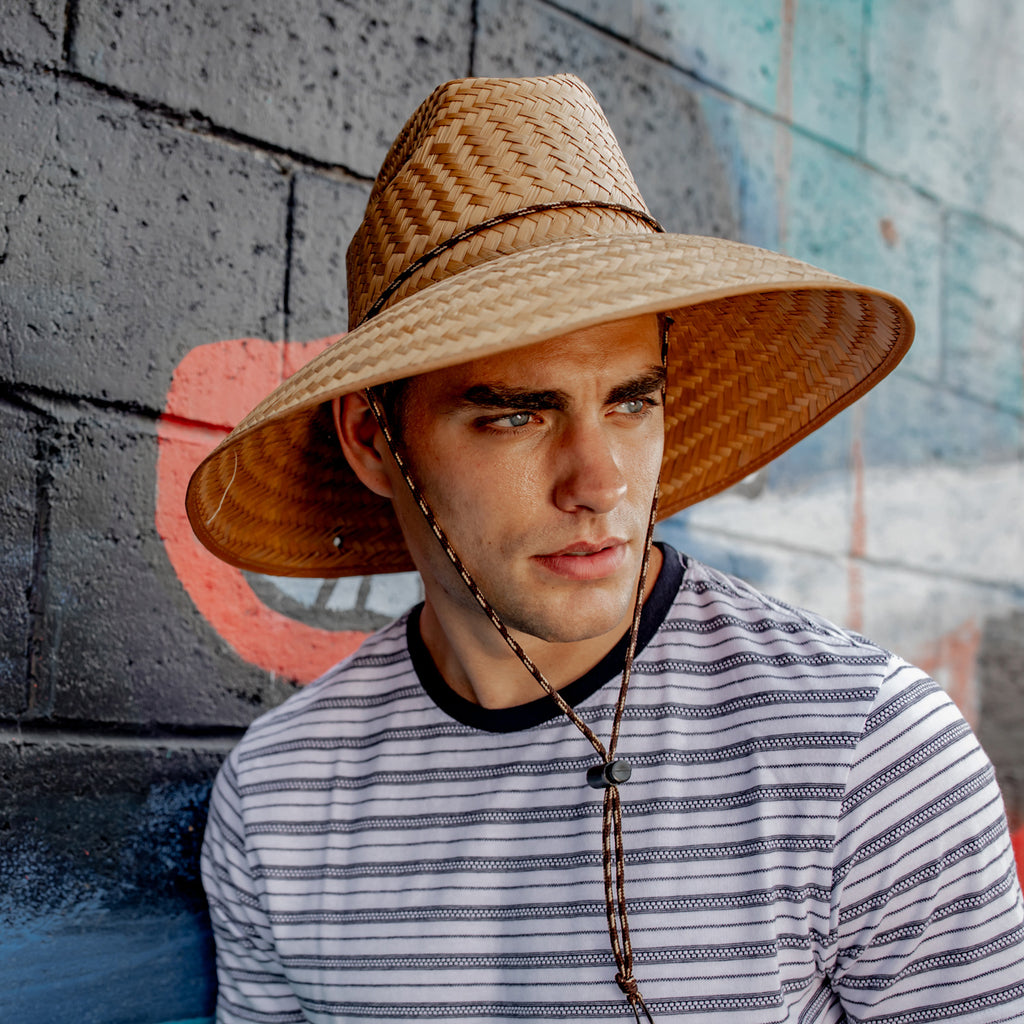 Lifeguard Hat Mens Summer Straw Hats Qwave Mens Straw Hat Cool