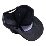 Pit Bull PB128D Hook and Loop Backstrap Denim Curved Baseball Cap