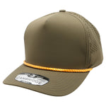 Pit Bull PB311 Five Panel High Frame Rope Perforated Hat