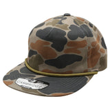 Pit Bull PB312 Old School Camo Unstructured Rope Hat