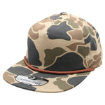 Pit Bull PB312 Old School Camo Unstructured Rope Hat