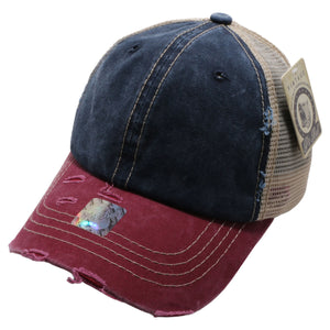 Pit Bull PB220 Pigment Vintage Mesh Trucker Hat - 