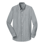 Port Authority S654 Long Sleeve Gingham Easy Care Shirt