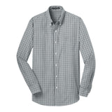 Port Authority S654 Long Sleeve Gingham Easy Care Shirt