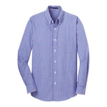 Port Authority S654 Long Sleeve Gingham Easy Care Shirt
