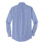 Port Authority S654 Long Sleeve Gingham Easy Care Shirt