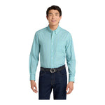 Port Authority S654 Long Sleeve Gingham Easy Care Shirt