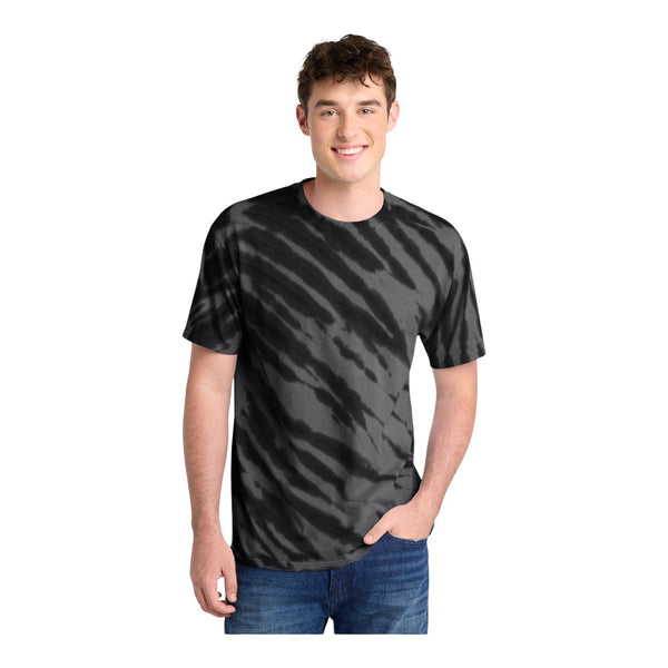 Port & Company PC148 Tiger Stripe Tie-Dye Tee