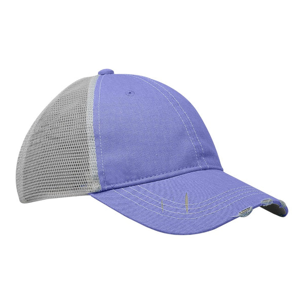 Cobra PT-M Ponytail Cap – Distressed Cotton with Soft Mesh Back