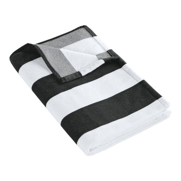 Port Authority PT45 Value Cabana Stripe Beach Towel
