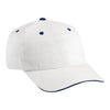 Cobra PTS-R 6-Panel Brushed Twill Relaxed Cap with Sandwich Visor