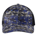 Port Authority C114 Digi Camo Snapback Trucker Cap