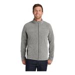 Port Authority F235 Heather Microfleece Full-Zip Jacket