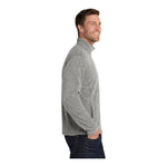Port Authority F235 Heather Microfleece Full-Zip Jacket
