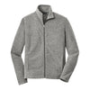 Port Authority F235 Heather Microfleece Full-Zip Jacket