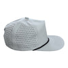 Blank Rope Hats Perforated Unstructured Cap