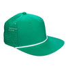 Blank Rope Hats Perforated Unstructured Cap