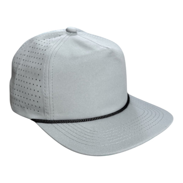 Blank Rope Hats Perforated Unstructured Cap