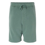 Independent Trading Co PRM50STPD Unisex Pigment-Dyed Fleece Shorts