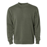 Independent Trading Co PRM3500 Unisex Midweight Pigment-Dyed Crewneck Sweatshirt