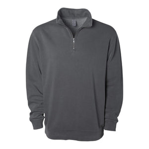 Independent Trading Co PRM4600QZ Unisex Pigment-Dyed Quarter-Zip Pullover - 