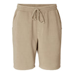 Independent Trading Co PRM50STPD Unisex Pigment-Dyed Fleece Shorts