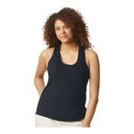 Gildan 64220LCVC Women's Softstyle CVC Racerback Tank Top
