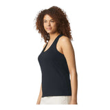 Gildan 64220LCVC Women's Softstyle CVC Racerback Tank Top