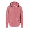Independent Trading Co PRM1500Y Youth Midweight Pigment-Dyed Hooded Sweatshirt
