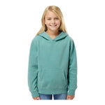 Independent Trading Co PRM1500Y Youth Midweight Pigment-Dyed Hooded Sweatshirt