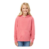 Independent Trading Co PRM1500Y Youth Midweight Pigment-Dyed Hooded Sweatshirt
