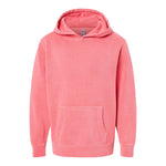 Independent Trading Co PRM1500Y Youth Midweight Pigment-Dyed Hooded Sweatshirt