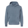 Independent Trading Co PRM1500Y Youth Midweight Pigment-Dyed Hooded Sweatshirt