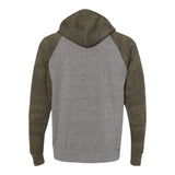 Independent Trading Co PRM33SBZ Unisex Special Blend Raglan Full-Zip Hooded Sweatshirt