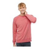 Independent Trading Co PRM30SBC Unisex Special Blend Raglan Crewneck Sweatshirt